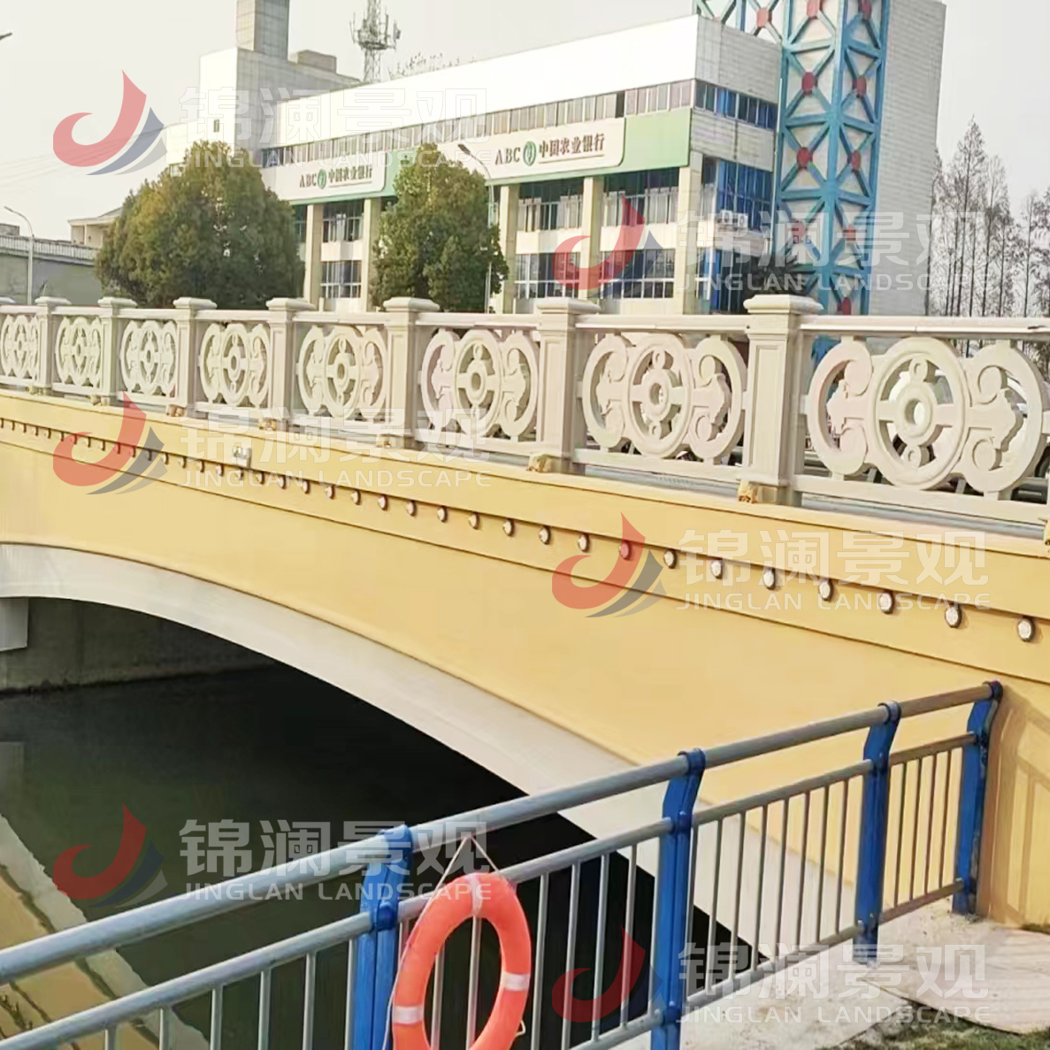 鑄造石欄桿,鑄造石掛板,晶鑄石掛板,晶鑄石欄桿,鑄造石樹池坐凳,泰科石樹池,晶鑄石,精鑄石,泰科石,鑄造石橋梁裝飾