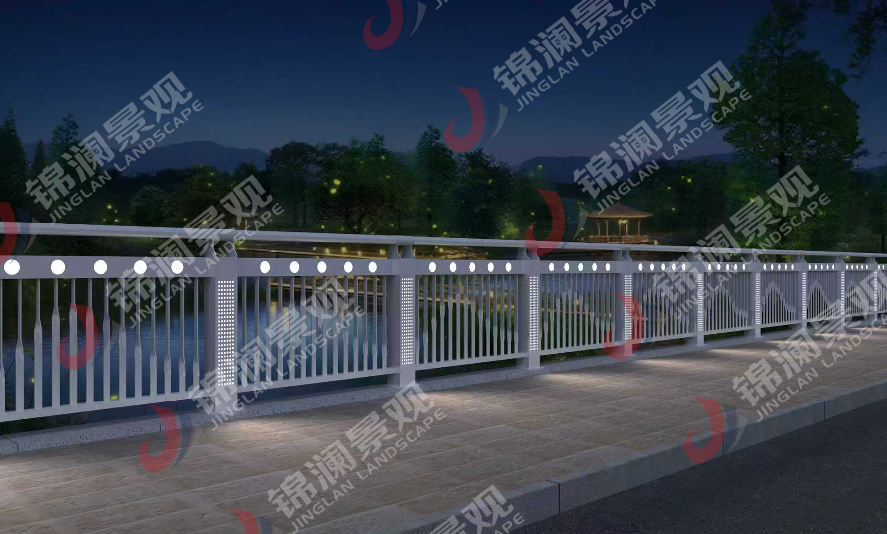 鋁合金橋梁欄桿設計 生產 加工