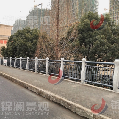 江蘇鑄造石復(fù)合式欄桿金屬鑄造石