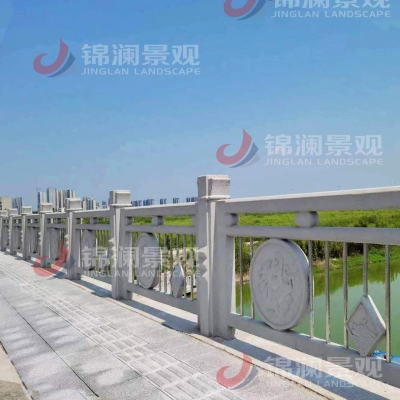 杭州河道整治景觀防護(hù)欄桿