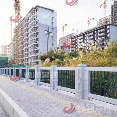 江蘇蘇州鑄造石復合欄桿