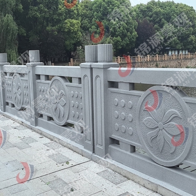 浙江杭州鑄造石欄桿人行道護欄