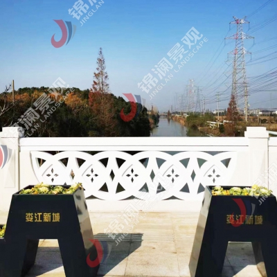 晶鑄造石橋梁景觀欄桿