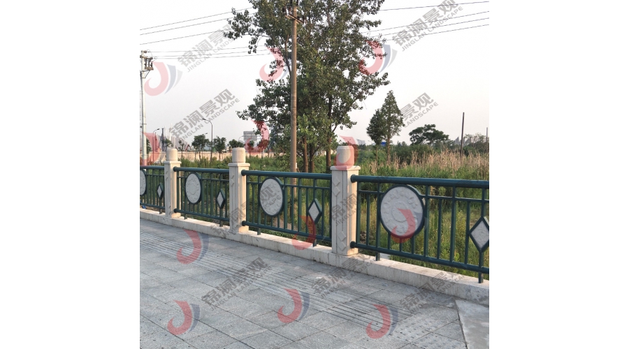 鑄造石金屬復合欄桿-安徽景觀欄桿