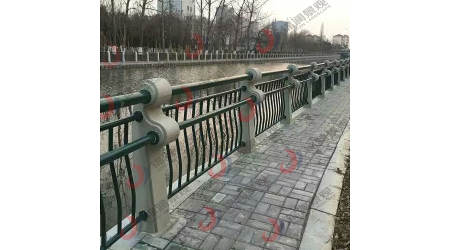 鑄造石復(fù)合河道欄桿(I型)