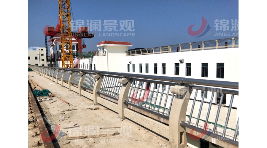 江蘇鑄造石復合式欄桿金屬鑄造石