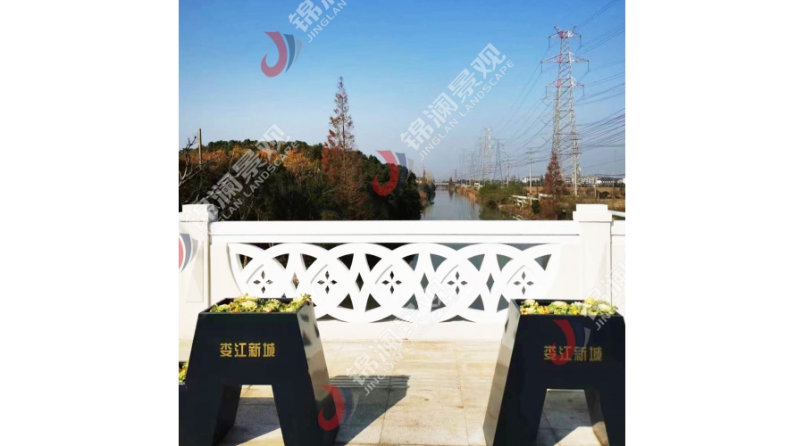 晶鑄造石橋梁景觀欄桿
